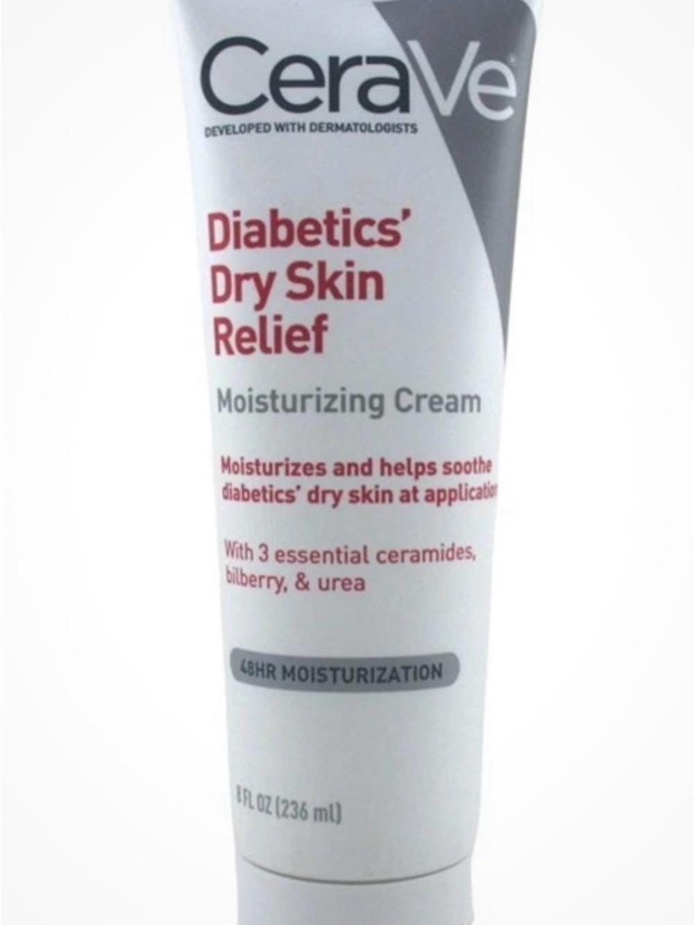 CeraVe Diabetics' Dry Skin Relief Moisturizing Cream -  New